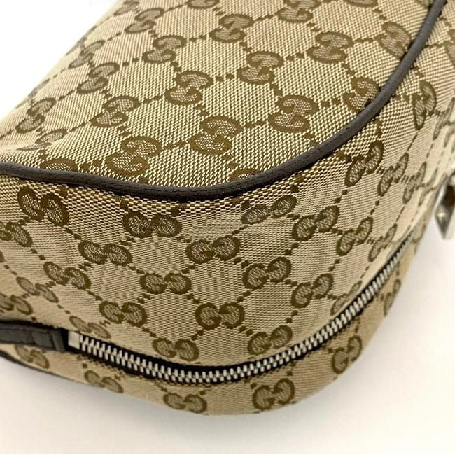 Gucci Body Bag Beige Brown GG Canvas — view 5