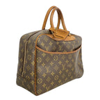 Louis Vuitton Handbag Monogram Deauville Brown — view 2