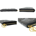 Louis Vuitton Monogram Embossed Zippy Wallet Coussin Round Zipper Long — view 2