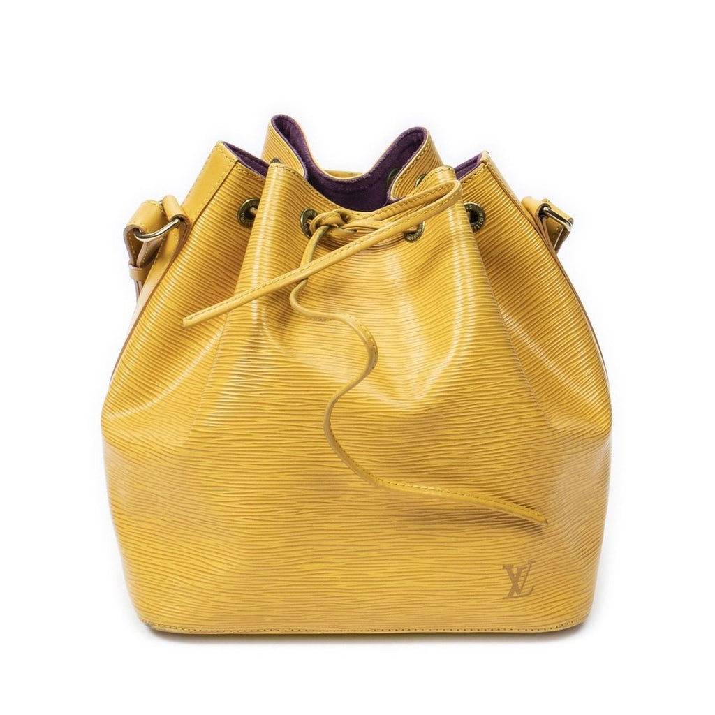 Louis Vuitton Noe Yellow Epi Handbag