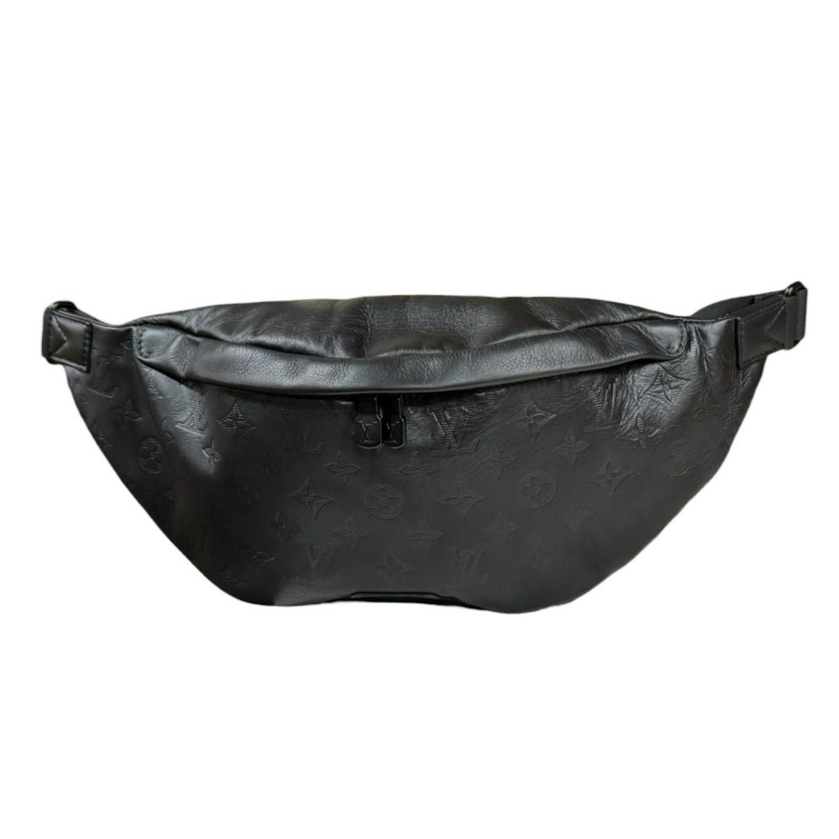 Louis Vuitton Discovery Bum Bag PM Monogram Shadow Leather Black