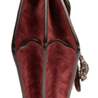 Gucci Blooms Dionysus Beige Burgundy Supreme Canvas Shoulder Bag — view 7
