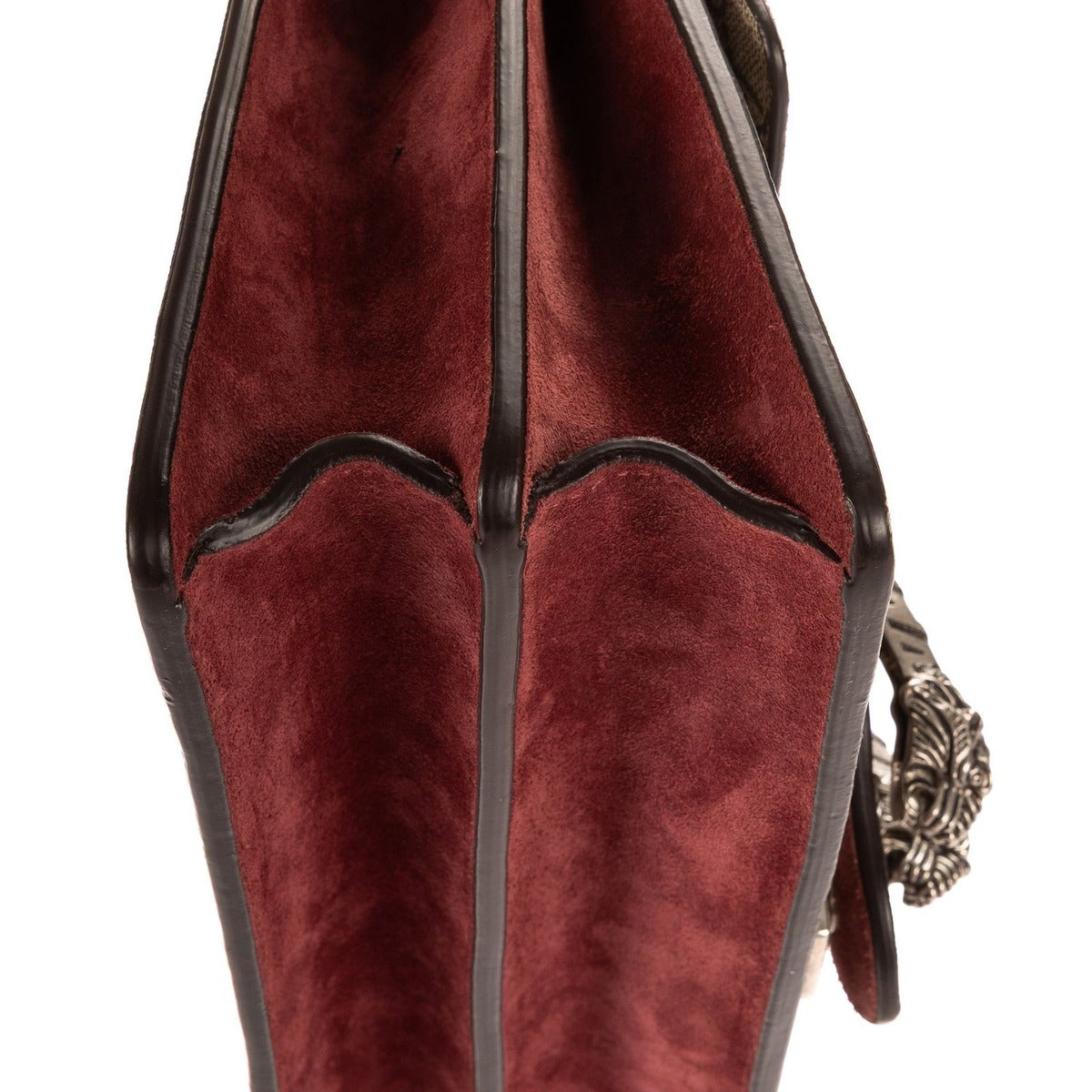 Gucci Blooms Dionysus Beige Burgundy Supreme Canvas Shoulder Bag — view 7