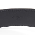 Celine Belt Triomphe Black Leather — view 4