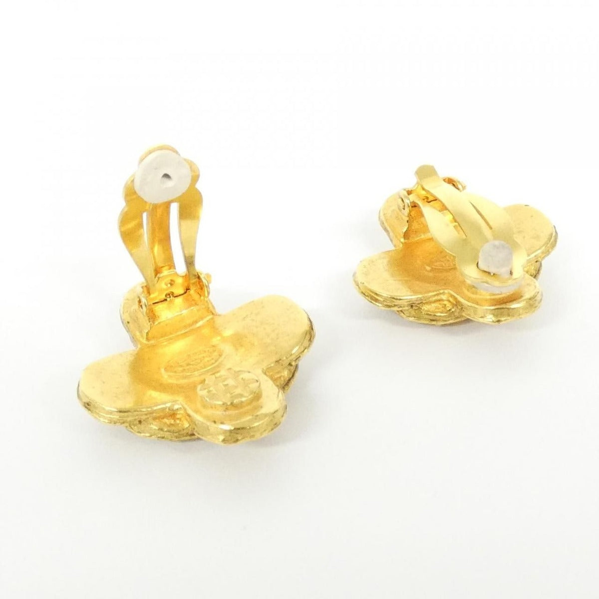 Chanel Vintage Earrings Gold — view 6