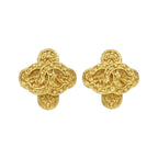Chanel Vintage Earrings Gold
