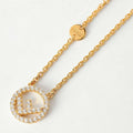Fendi Necklace F Is Soft White Gold