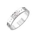 Gucci Icon Ring 18k White Gold 750