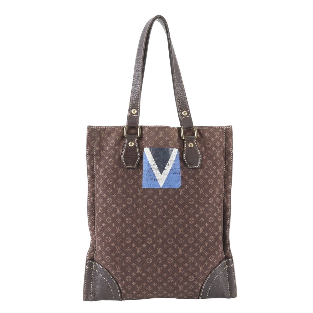 Louis Vuitton Monogram Mini Initial Tangier Leather Tote Shoulder
