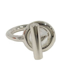 Hermes Ring Echappee Silver 53