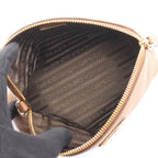Prada Shoulder Bag Vitello Daino Soft Camel Leather — view 3