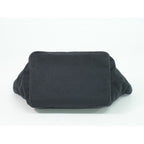 Fendi Zucca Logo Tote Cashmere Wool Black — view 3