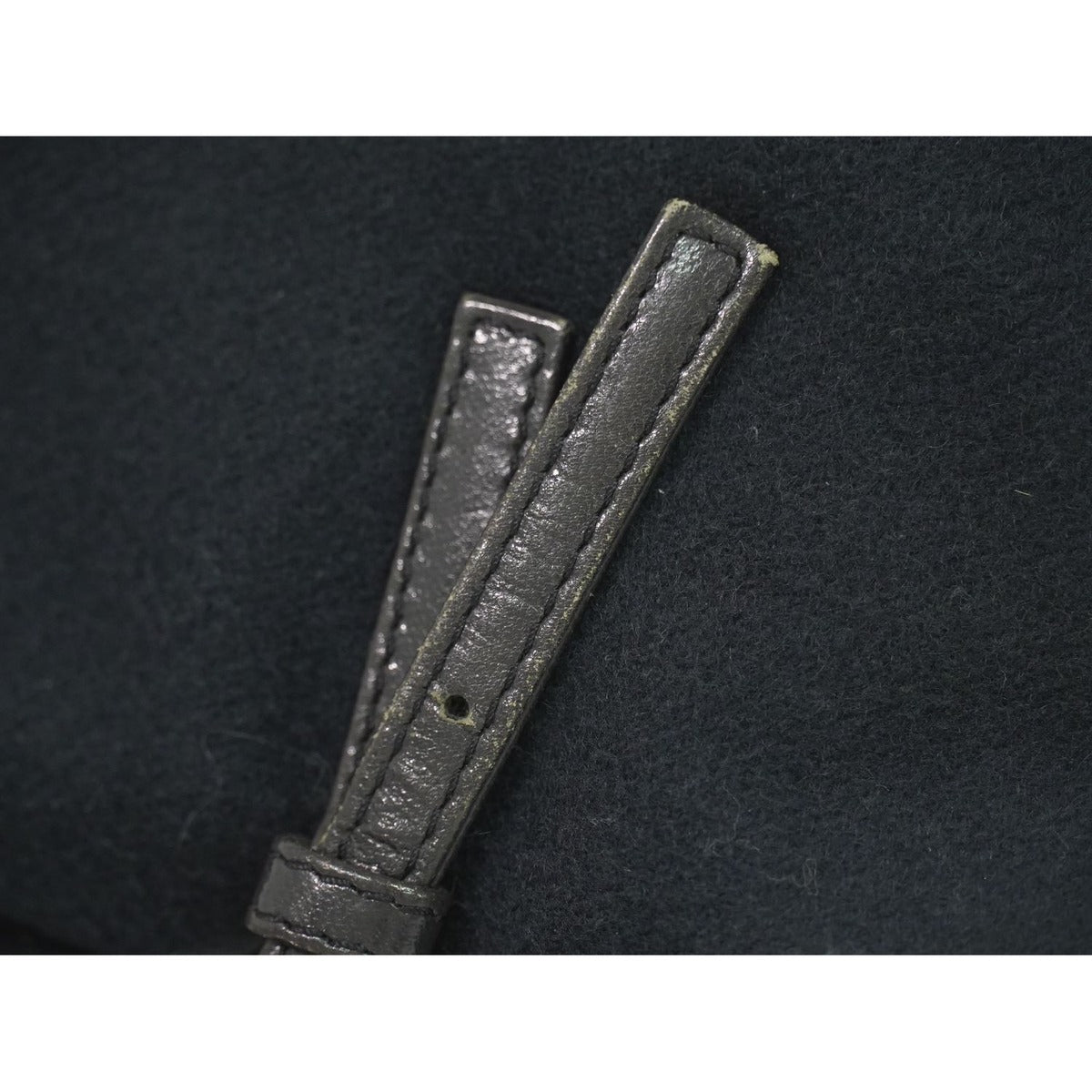 Fendi Zucca Logo Tote Cashmere Wool Black — view 5