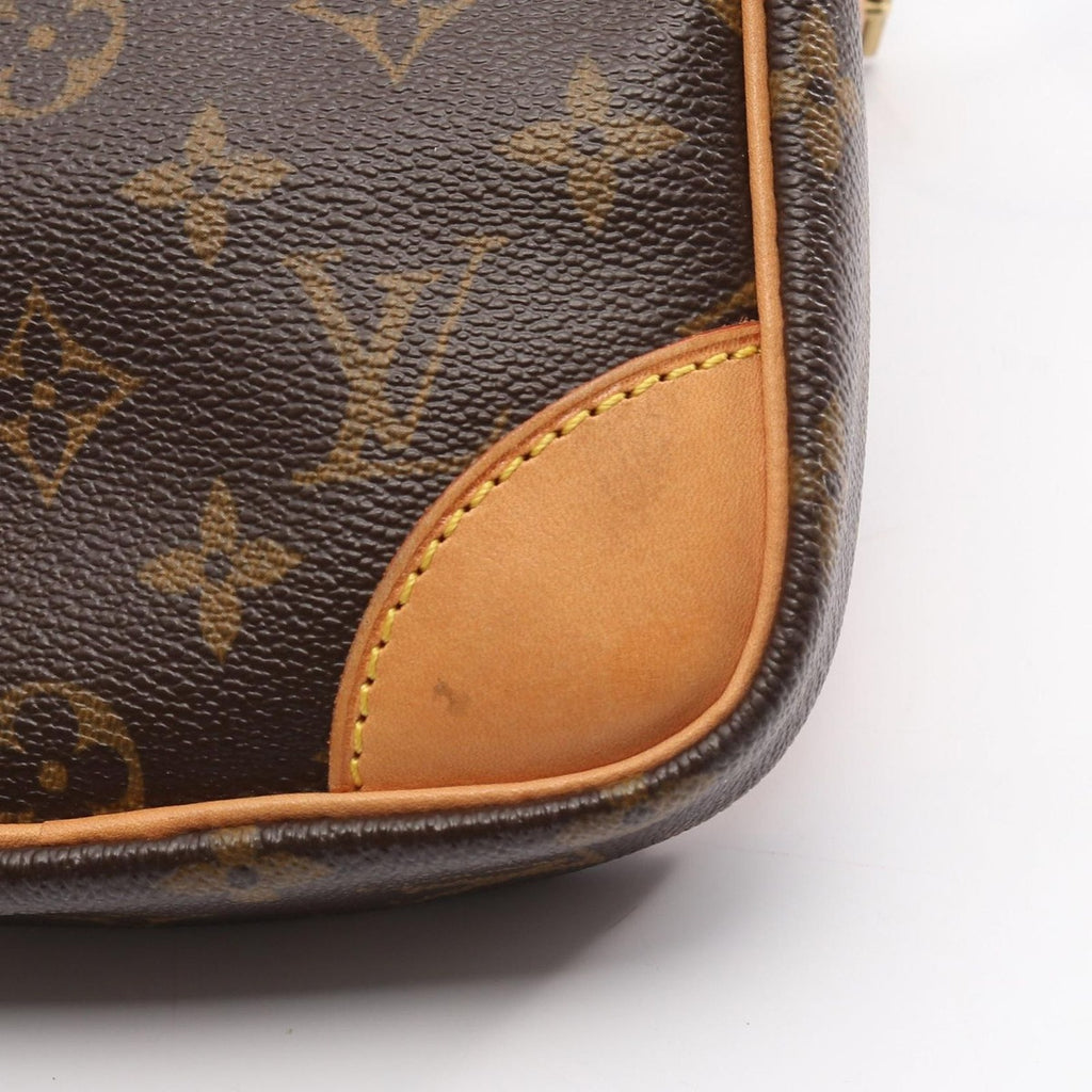 Louis Vuitton Shoulder Bag Danube Monogram Canvas Leather — view 8