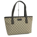 Gucci Shoulder Bag GG Supreme Leather Beige