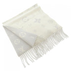 Louis Vuitton Scarf Reykjavik 2.0 White Gray