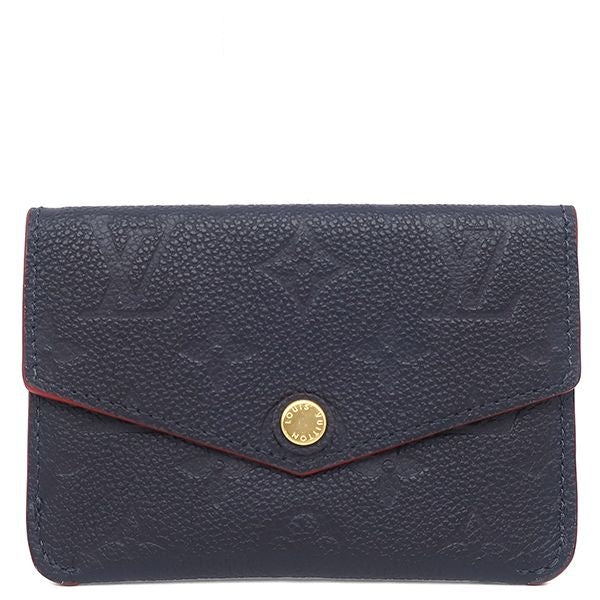 Louis Vuitton Coin Purse Pochette Cles Monogram Empreinte Marine Rouge Gold