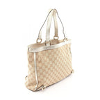Gucci Tote Abbey GG Canvas Beige Champagne — view 2