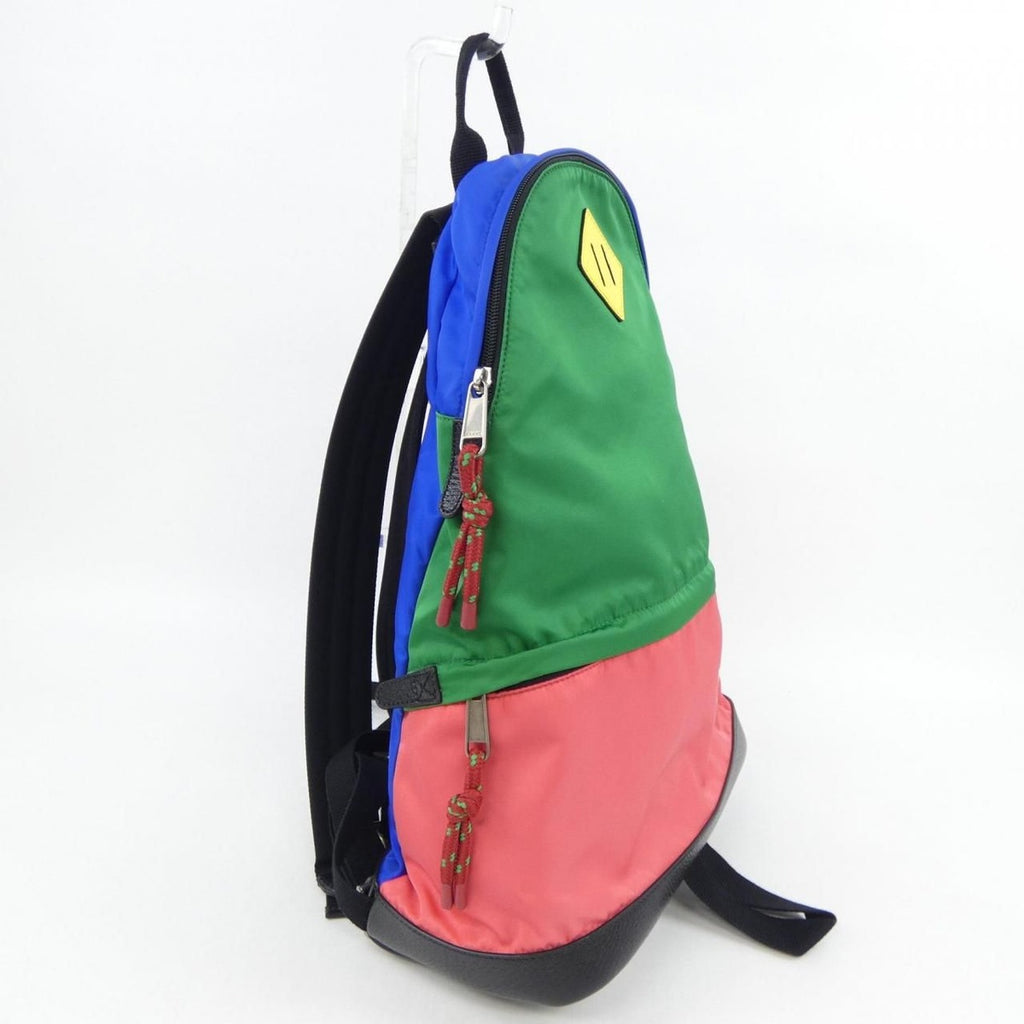 Gucci the North Face Backpack Green Pink Blue — view 2