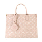 Louis Vuitton Monogram Empreinte On The Go MM 2-Way Tote Shoulder Bag