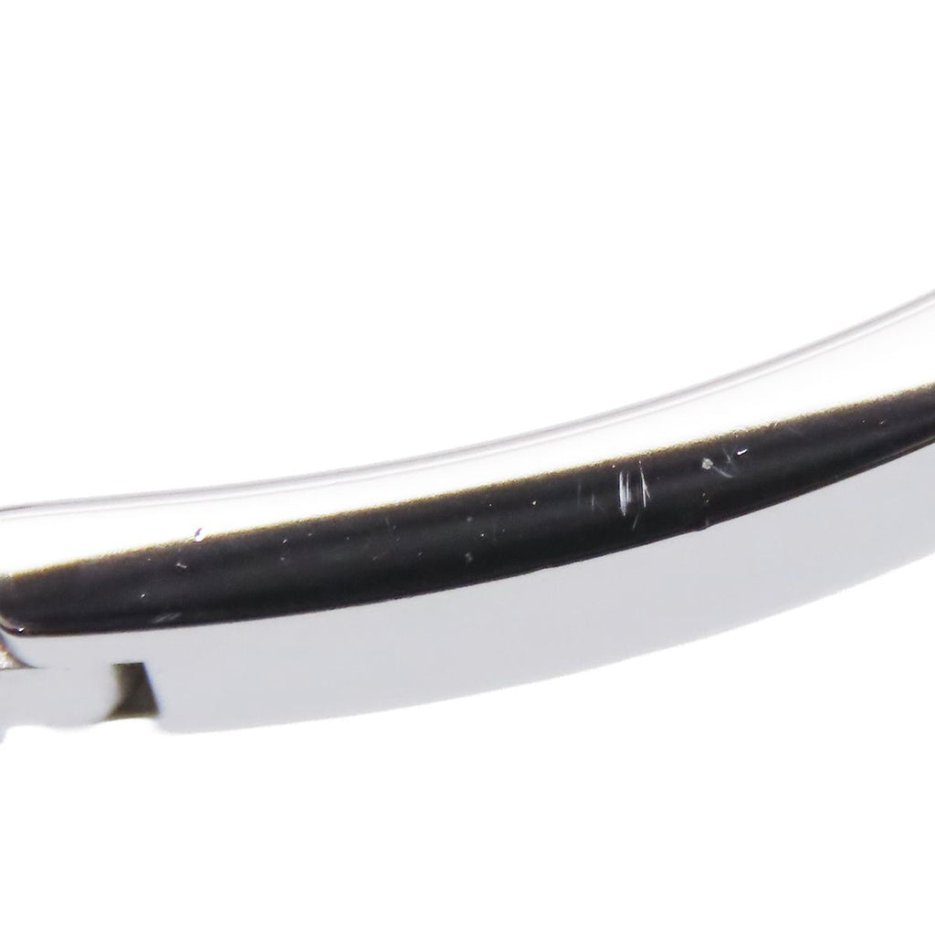 Hermes Clic HH Silver Black Metal Enamel Cheval Mirage Bracelet Bangle — view 5