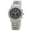 Hermes Clipper Chrono Watch SS