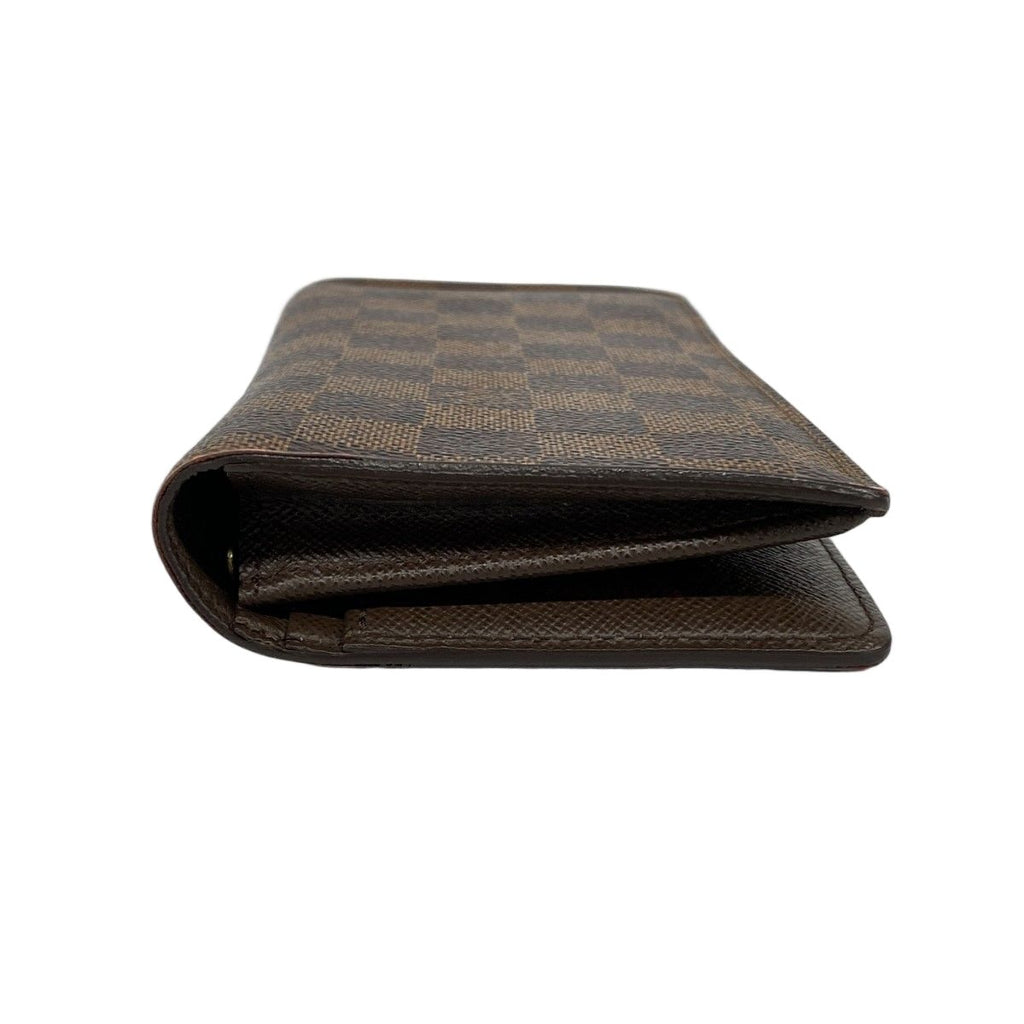 Louis Vuitton Wallet Damier Portefeuille Brazza Ebene — view 2