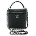 Chanel Shoulder Bag Caviar Black
