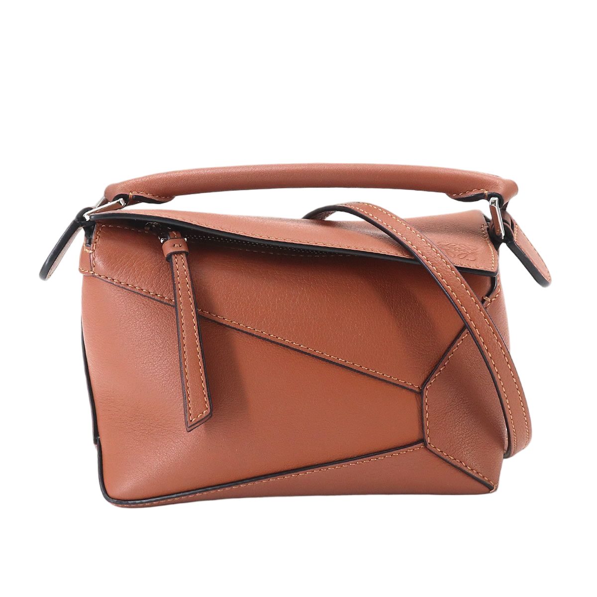 Loewe Puzzle Edge Bag Mini 2-Way Bag Leather