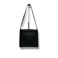 Bottega Veneta One Shoulder Bag Intrecciato Leather Black Gusset Soho Hobo