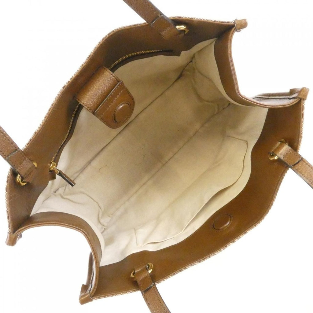 Gucci Horsebit Bag Leather Canvas — view 7