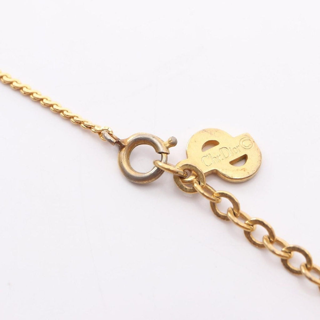 Dior Necklace CD Logo Gold — view 4