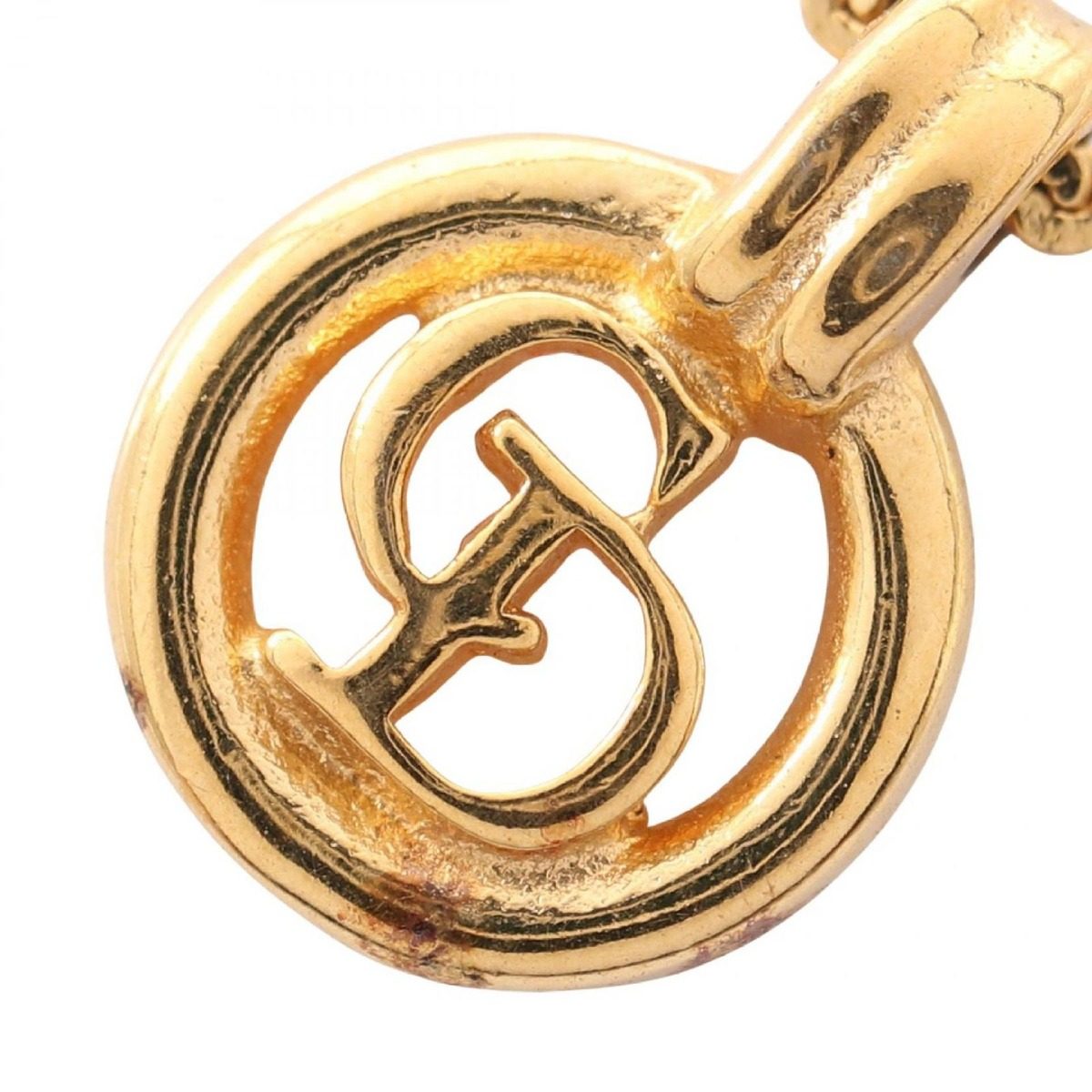 Dior Necklace CD Logo Gold