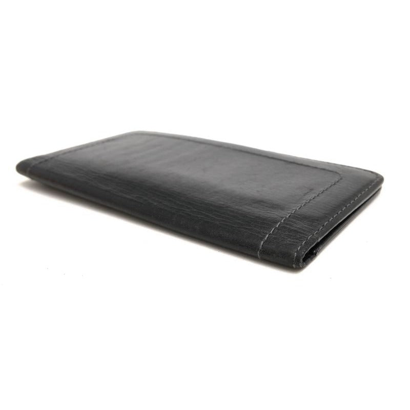 Louis Vuitton Long Wallet Men Leather Black Utah Porto Valur — view 4