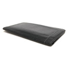 Louis Vuitton Long Wallet Men Leather Black Utah Porto Valur — view 4