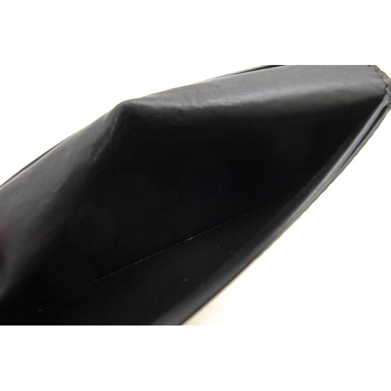 Louis Vuitton Long Wallet Men Leather Black Utah Porto Valur — view 8