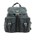 Prada Nylon Green Backpack