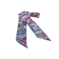 Hermes Ribbon Scarf Twilly 03 Multicolor Silk Tree of Song