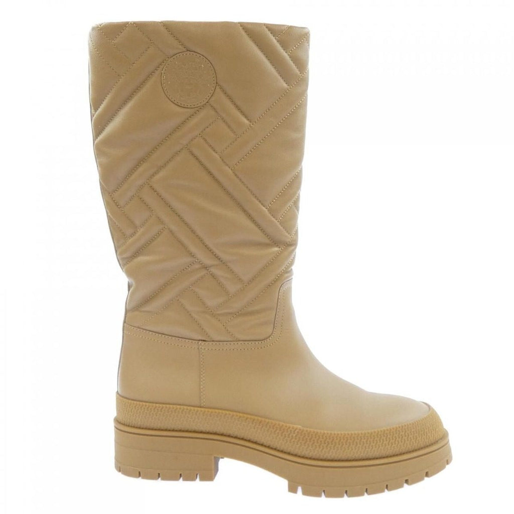 Hermes Mosaic Boots Beige