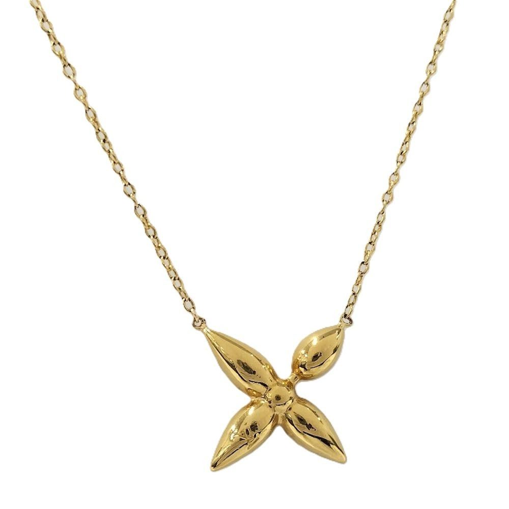 Louis Vuitton Collier Necklace Plated Gold