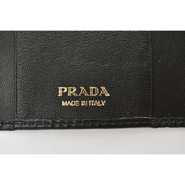 Prada Key Case Holder 6 Rings 1 Pg222 Vitello MOVE Shape Push Leather — view 4