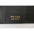 Prada Key Case Holder 6 Rings 1 Pg222 Vitello MOVE Shape Push Leather — view 4