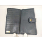 Gucci Wallet GG Supreme Interlocking 035 381 Beige Navy Leather — view 8
