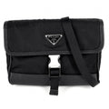 Prada Shoulder Bag Triangle Logo Pochette Crossbody