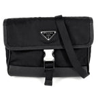 Prada Shoulder Bag Triangle Logo Pochette Crossbody