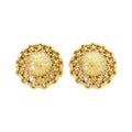 Chanel Vintage Earrings Gold