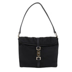 Gucci Jackie 001.3734.200047 Nylon Canvas Black Shoulder Bag
