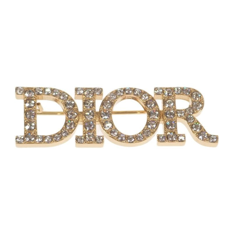Christian Dior Dioevolution V0454 Dvocy d301 Brooch Metal Rhinestone — view 2