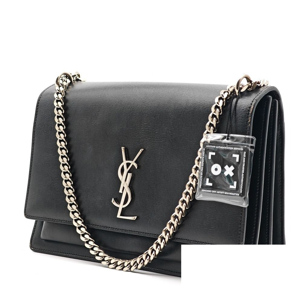Saint Laurent Shoulder Bag Leather