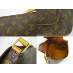 Louis Vuitton Musette Monogram Shoulder Bag Pochette Brown — view 7